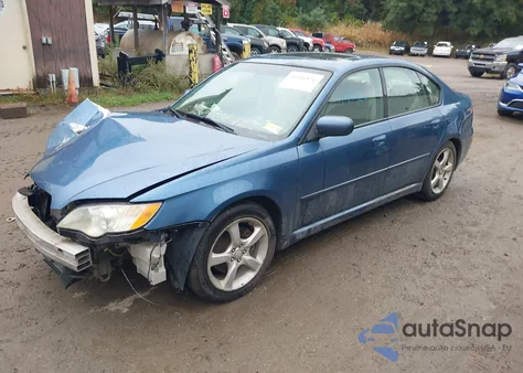 2009 Subaru Legacy 2.5I Limited из США, поврежденный, VIN 4S3BL626X97222960